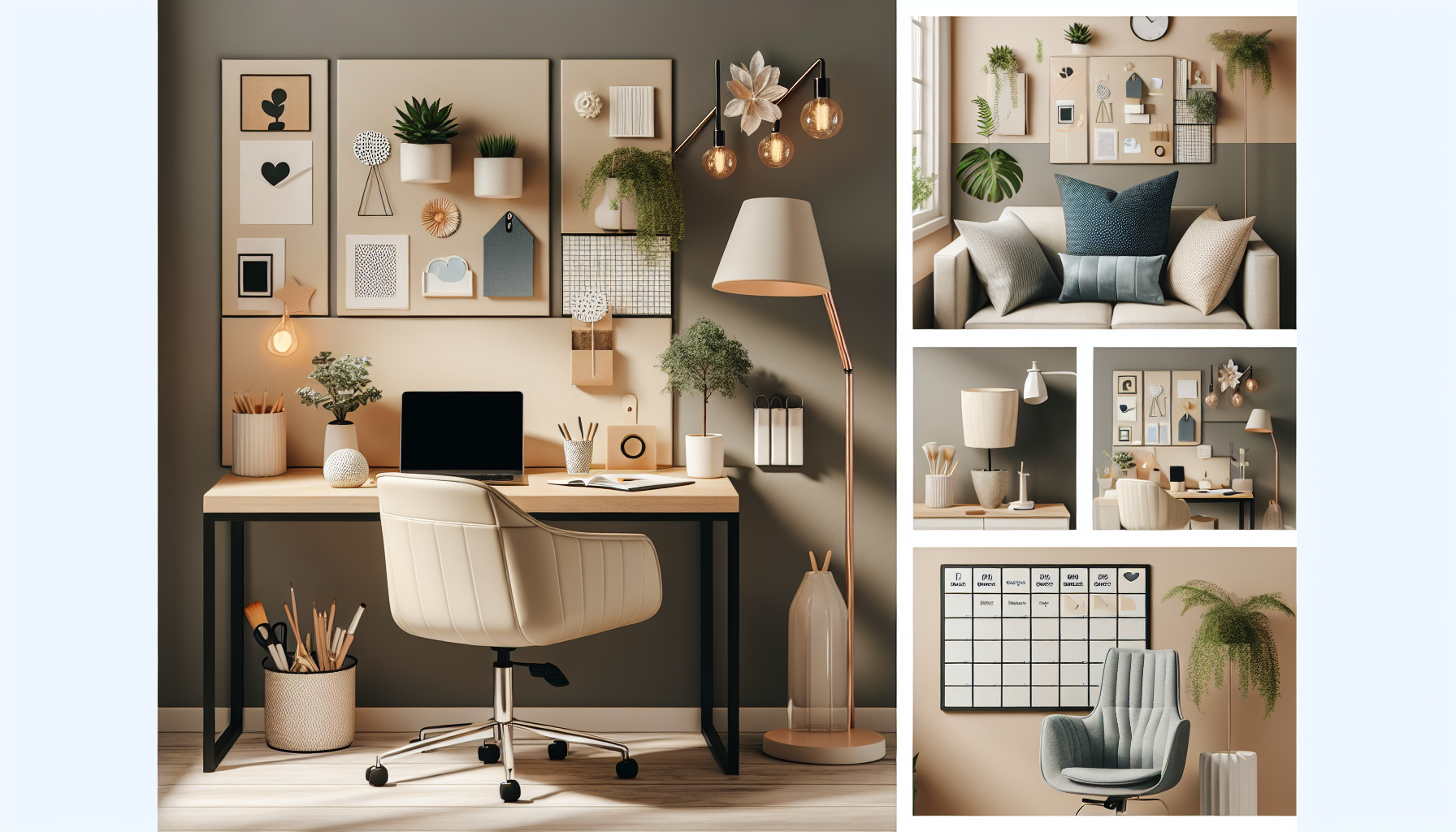 홈 오피스를 최적화하는 데코 아이디어-첫번째